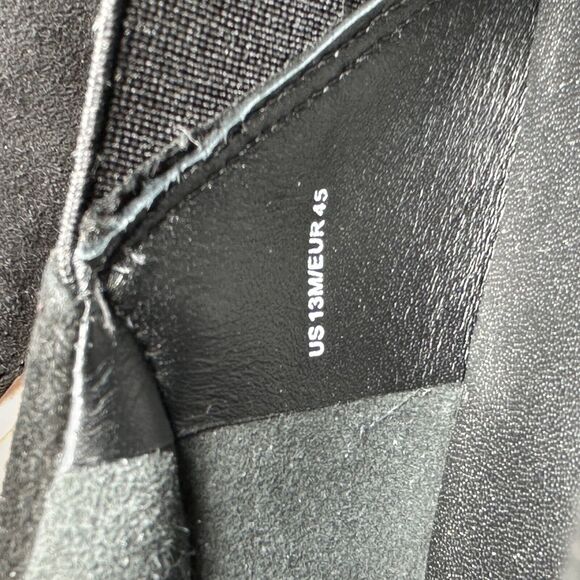 Vince Warren Womens Platform Slip On Sneakers Size 13 Black Casual Shoes - Picture 11 of 12